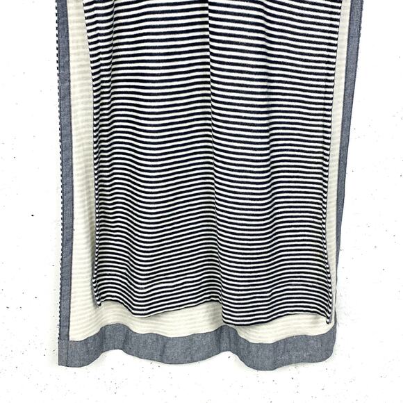 Anthropologie 9-H15 STCL Postmark Striped Henley Dress Split Tunic Stripe Medium - Picture 14 of 16